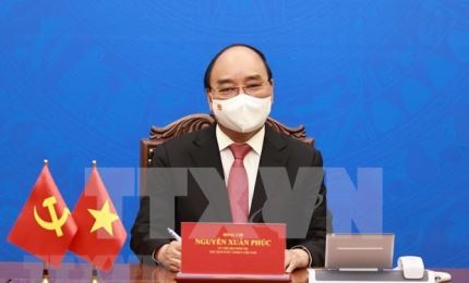 Vietnam toma en consideración fortalecer la asociación integral con Estados Unidos, afirma Nguyen Xuan Phuc